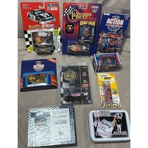 Dale Jarrett Collection Diecast And Cards‎ 9 Pieces New